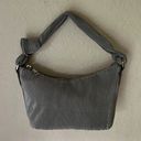 A New Day Silver Gray Mini Purse w Crossbody Strap Photo 0