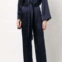 Michelle Mason NWT  Wide Leg Silk Trousers Photo 0