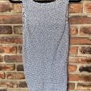 CAbi  488 Black & White Knit Sleeveless Sweater Tank Top Women's Size Small Photo 6