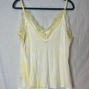 POL  Yellow Tie Dye Lace Trim Cami Tank Top SIZE S SMALL Photo 0