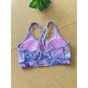 Peloton Women's S WITH  Wear It To Heart Floral Sports Bra Strappy Cross Back Photo 2