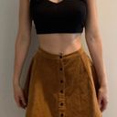 Brandy Melville brown casual skirt Photo 0