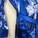 Oscar de la Renta  Blue Floral Robe Photo 5