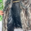 Rachel Zoe  faux fur fuzzy vest pockets S Photo 4