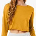 We The Free  Oversized slouchy long sleeve crop tee Size XS NEW Photo 0