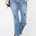 One Teaspoon NWT  Vintage Indigo Marines Low Rise Flare Denim- Size 28 Photo 0