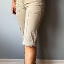 prAna  Halle Zipper Convertible Pants Khaki Tan Hiking Outdoor Pants Size 2 Photo 5