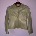 wilson's leather Maxima Wilsons XL Tan Leather Jacket Western Pearl Snap Photo 0