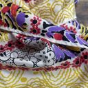 Vtg Scarf Floral Print 43 X 15 Light Fashion Flowers Clouds Photo 4