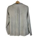 Elizabeth and James  Light Gray Wrap Front Blazer Jacket 0 Photo 1