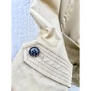 Banana Republic  Notch Lapel Button Down Trench Coat 2-Way Tan Women's Size XL Photo 4