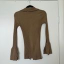 Rumor Boutique LF Rumours NYC Button Down Beige/Taupe Cardigan Small Photo 2