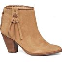 Jack Rogers  Greer Suede Bootie in Oak Photo 0