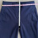 J.Crew Hayden Kickout Crop Pants Womens Sz. 10 Navy Bi-Stretch Cotton Workwear Photo 9