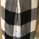 Chelsea and Violet  Black & White‎ Buffalo Plaid Check Sleeveless Ruffle Dress Sz S Photo 9