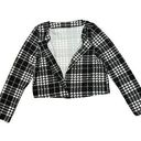 Houndstooth Cardigan Blazer Photo 3