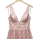 NEW Avery G Dress Dusty Pink Floral Embroidered Tulle Ball Gown Women’s Size 4 Photo 6