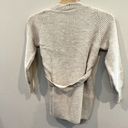 Topshop  Womens Cardigan Cream Size 4/6 Belted Blouson Sleeve NWT Photo 3