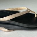 Olukai  Ho’opio Sandals bubbly/ black size 7 flip flops Photo 0