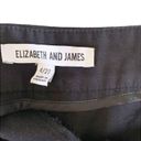 Elizabeth and James  High Waist Crop Tapered Pants Women's 4 / 27 Black Stretch Photo 2