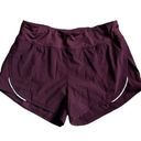 Zyia  Shorts Running Athletic Built In Brief small burgundy Photo 0