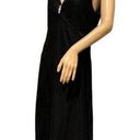 Onyx Nite  Iridescent Dark Black Blue Sleeveless Embellished Formal DRESS size 12 Photo 4