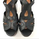 ZARA  Platform Sandals Black Size 40 Photo 3