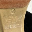 Cloud Nine Women’s Black Leather Monica Sheepskin Clog Size 8 Photo 5