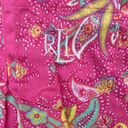 Ralph Lauren  pink, paisley, two piece pajama set; size S Photo 4