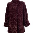Dennis Basso NWOT -  Rosette Faux Fur Coat - Size S Photo 0