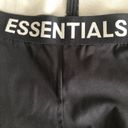 Fear of god Essentials  Leggings Dark Slate Stretch Limo Black womens Small Photo 7