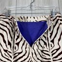 J. McLaughlin  Sagamore Velvet Zebra Mini Pencil Skirt size 4 Photo 5