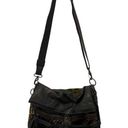 Kipling  Fergie Satchel Shoulder Bag Nylon Metallic Large Zip Leather Casual Photo 1