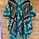 Native inca alpaca poncho large Photo 0