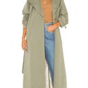 L'Academie  Trench Coat in green Photo 1