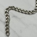 The Bar Silver Tone Concho Metal Chain Link Belt Size Small S Medium M Photo 10