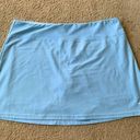 Nike VTG Gray Tag  Fit Dry Light Blue Tennis Sport Skort Size L (12-14) Photo 0