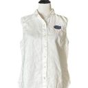 Tommy Bahama  White Florida Gators 100% Linen Sleeveless Blouse Womens Size M L Photo 0