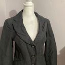 ALLSAINTS  Spitalfields Cotton And Linen Blend Gray Blazer Photo 1