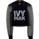 Ivy Park NWT  Black Festival Tulle Top XXS Photo 8