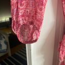 Love Shack Fancy Pink Pattern Popover Dress Photo 6