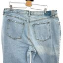 Abercrombie & Fitch Abercrombie Curve Love Ultra High Rise 90s Straight Jean Blue Size 35 20 Short Photo 10