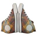 Converse x Missoni Lux Mid Hidden Wedge Auburn Yellow Canvas Sneaker Womens 7.5 Photo 9