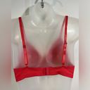 Marilyn Monroe  Collection Bra Size Large Coral Red PolyestSpandex Lace Smoothing Photo 7