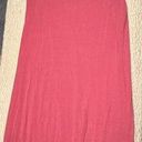 Felina  Tank Cotton/Stretch Lounge Midi dresses 1 pink, Size Large Photo 0
