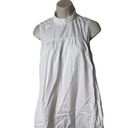 3.1 Phillip Lim 3.1 Philip Lim Drop Waist midi hi lo white cotton sleeveless dress sz 0 Photo 2