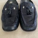 Brighton  Julie Mules Navy Tassel‎ Leather Slides 9.5 M Photo 1