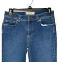 We The Free Free People  Womens Jeans Flared Leg Stretch Low-Rise Dark Denim 27 Photo 3