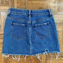 PacSun High-Waisted Medium Wash Denim Skirt Photo 1