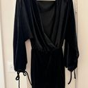 4S13NNA I Black Velvet Dress Photo 0